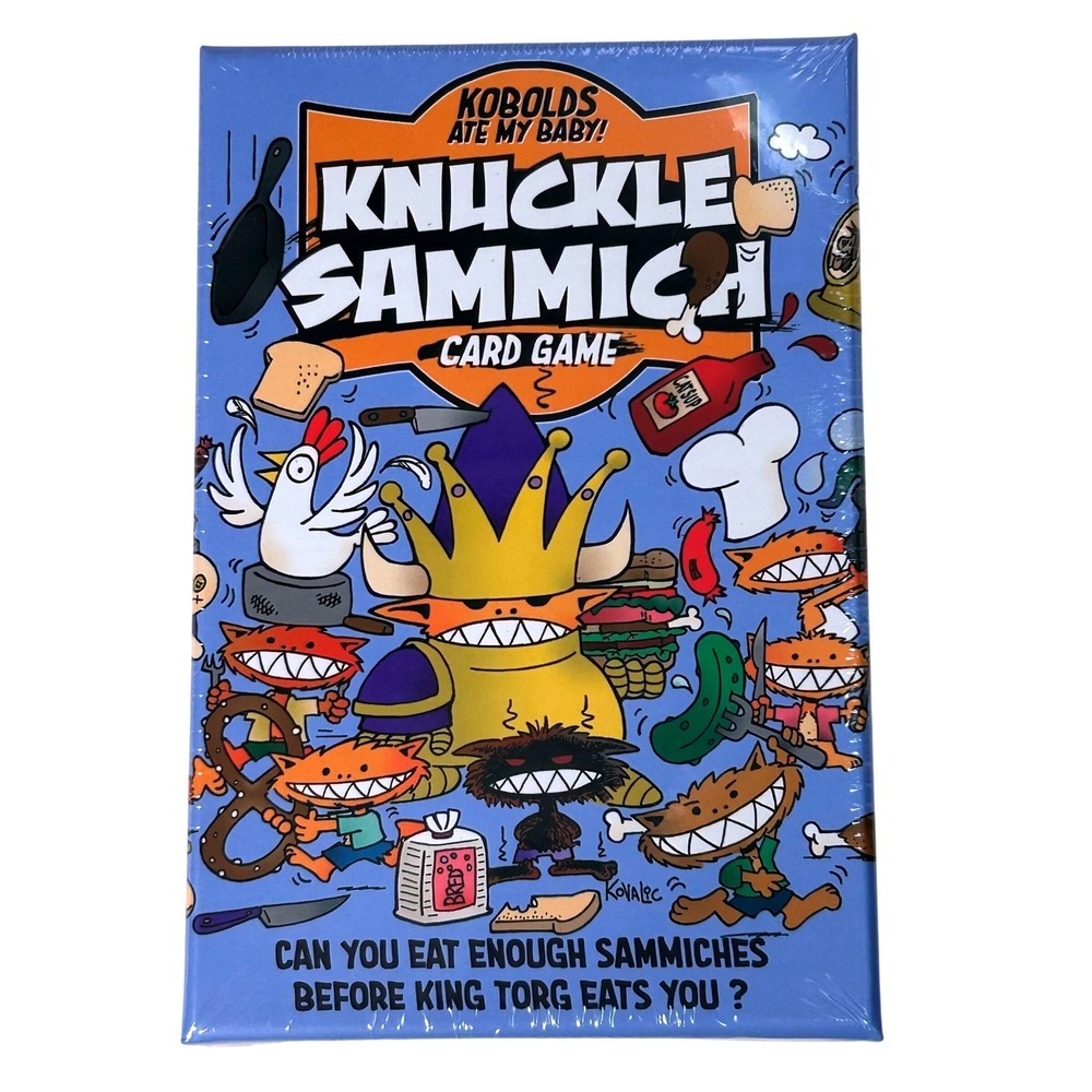 Knuckle Sammich Card Game Ninth Level Games Kobolds‎ Ate My Baby New Sealed RPG